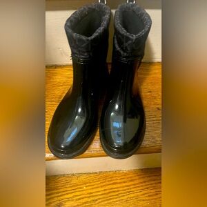 Pre-loved Calvin Klein rain boots in good condition